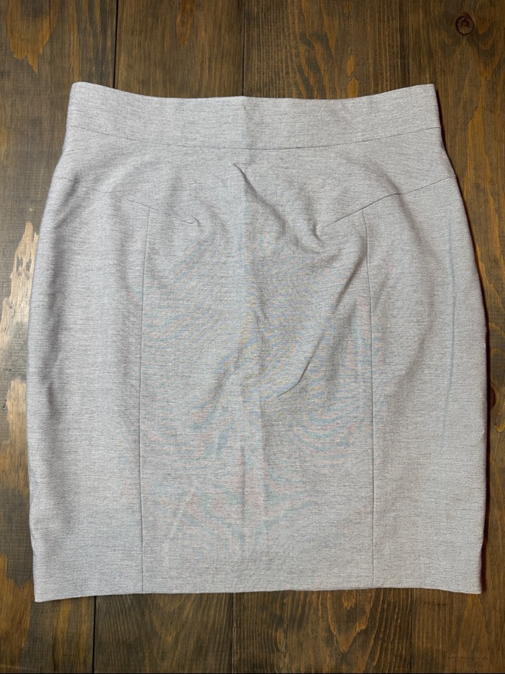 H&M Light Gray Pencil Skirt - Tailored Women's Skirt